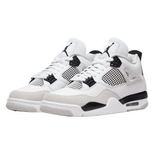 Nike Air Jordan 4 Retro Military Black (GS) Side