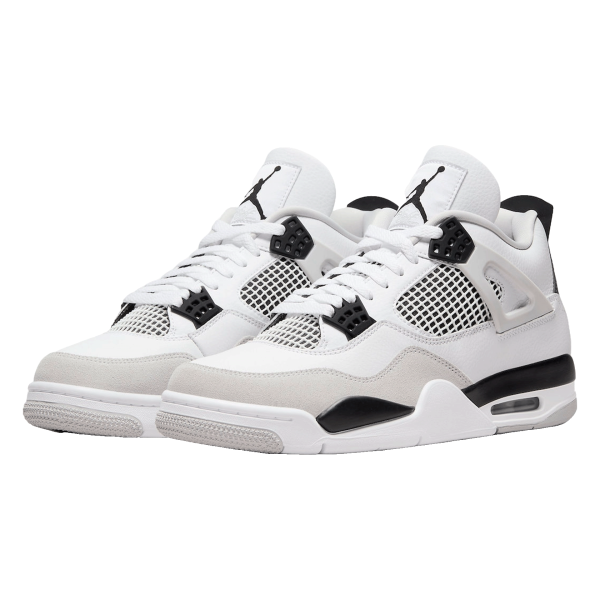 Nike Air Jordan 4 Retro Military Black (GS) Side