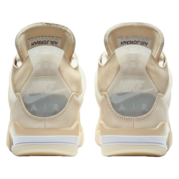 Nike Air Jordan 4 Retro Off-White Sail (W) Back