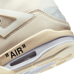 Nike Air Jordan 4 Retro Off-White Sail (W) Back 2