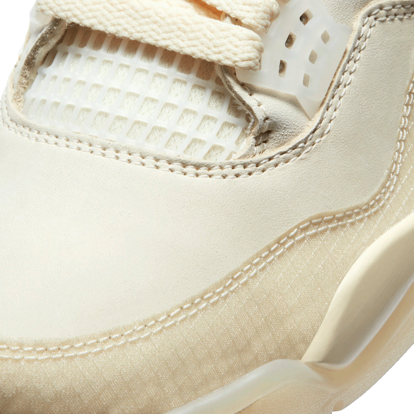 Nike Air Jordan 4 Retro Off-White Sail (W) Toe