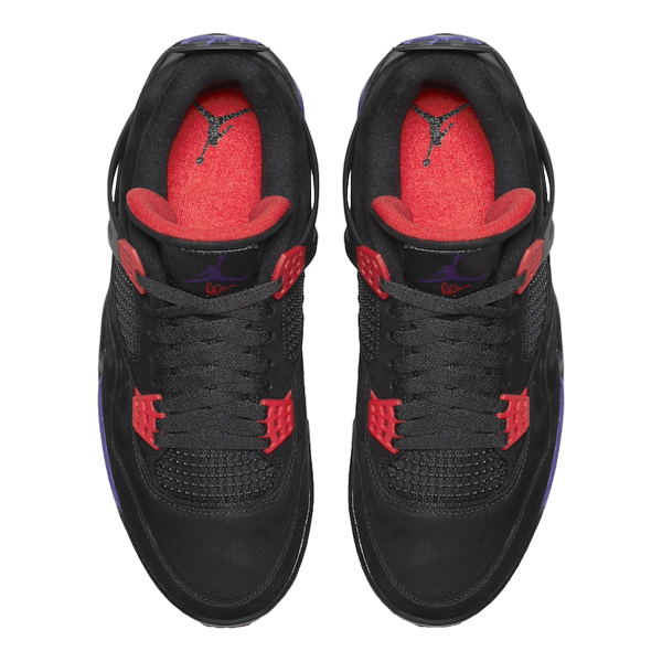Nike Air Jordan 4 Retro Raptors Drake OVO (2019) Oben