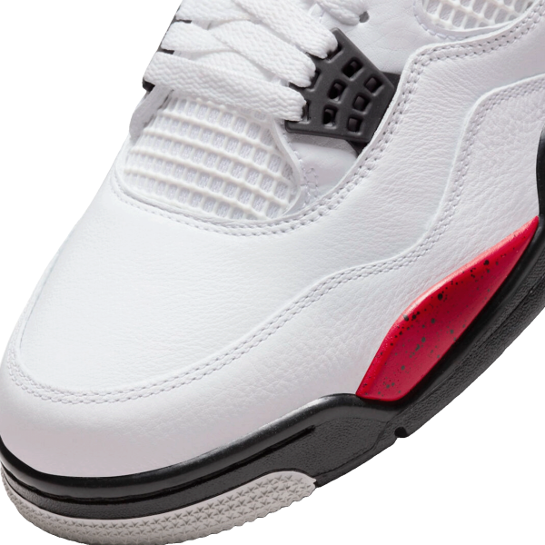 Nike Air Jordan 4 Retro Red Cement (GS) Toe