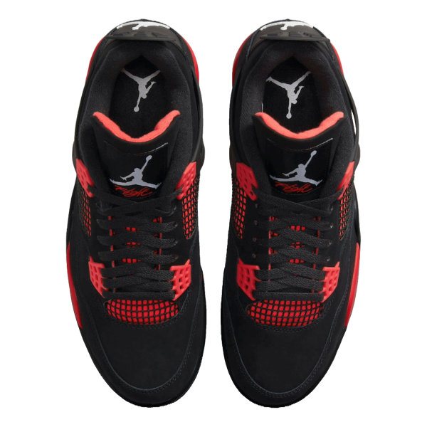 Nike Air Jordan 4 Retro Red Thunder Oben