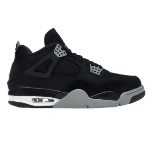Nike Air Jordan 4 Retro Black Canvas (GS)