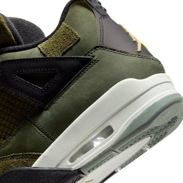 Nike Air Jordan 4 Retro SE Craft Medium Olive (GS) Back 2