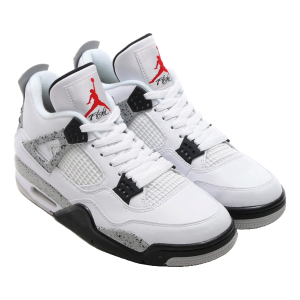Nike Air Jordan 4 Retro White Cement (2016) (GS) Side