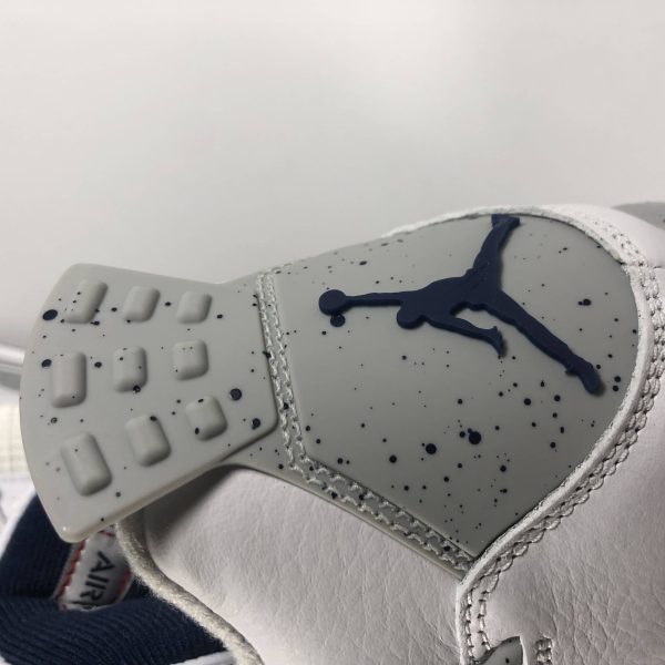Nike Air Jordan 4 Retro White Midnight Navy Back