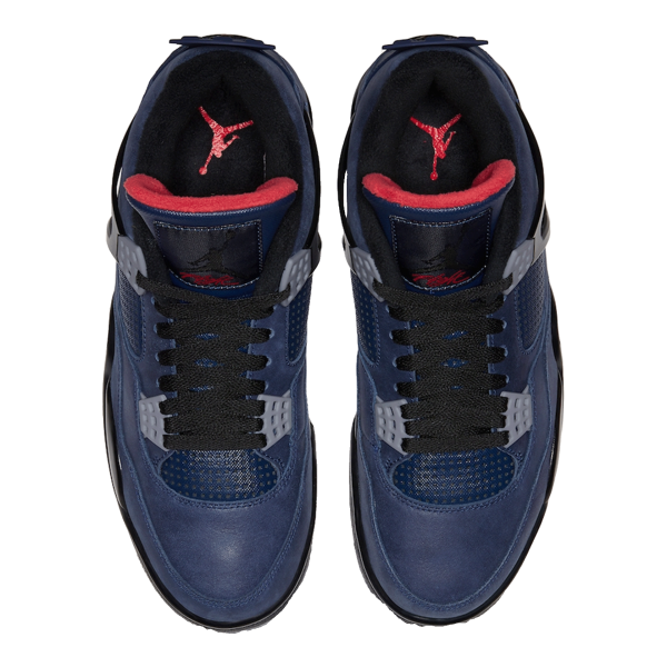 Nike Air Jordan 4 Retro Winterized Loyal Blue Oben